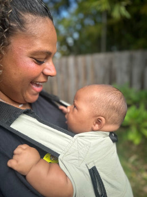 CuddlePak Baby Carrier Color- Florida Moss